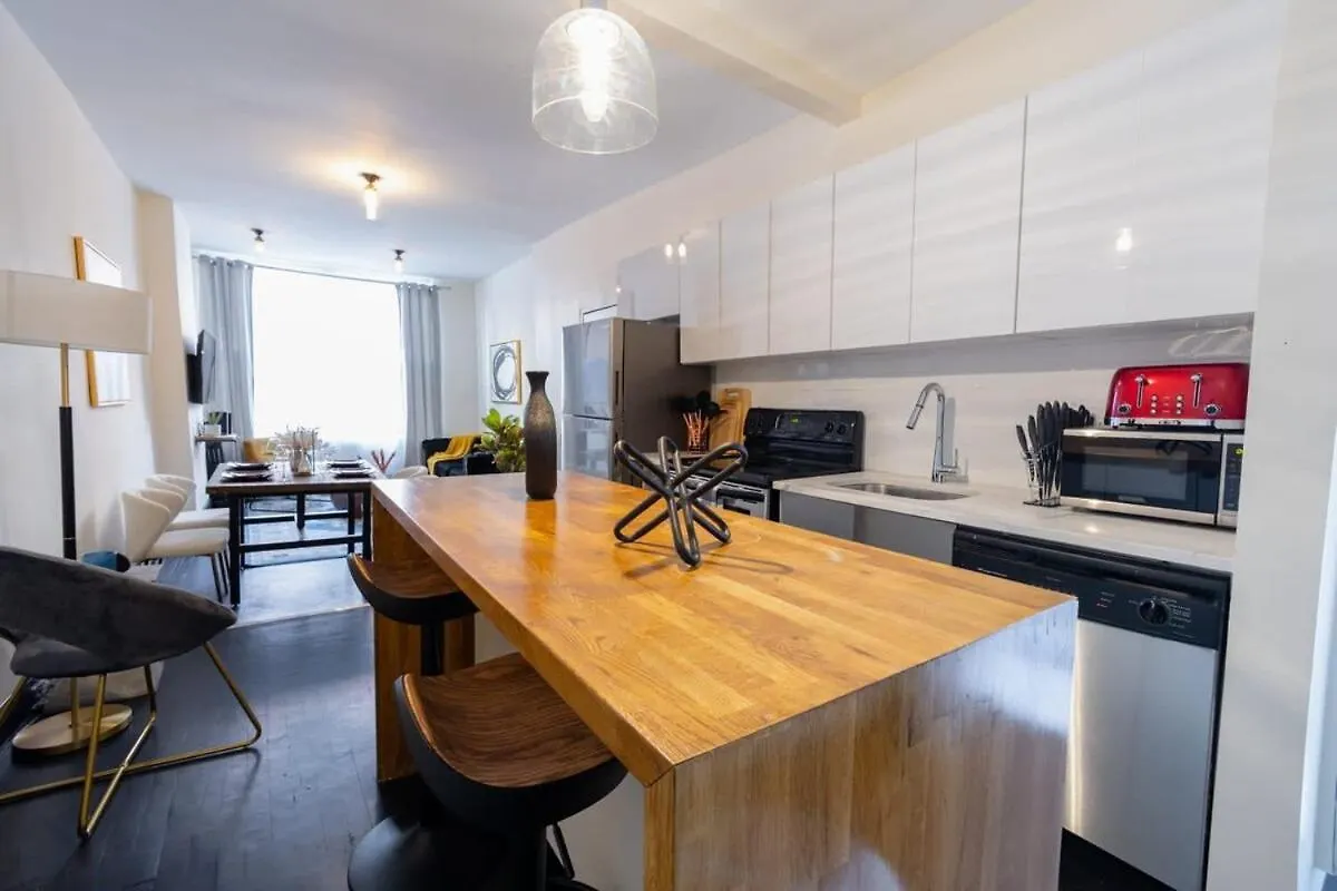 E10-1 Designer East Village Townhouse 1Br New York