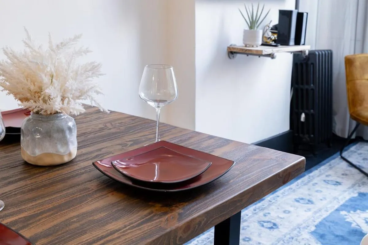 E10-1 Designer East Village Townhouse 1Br نيو يورك 0*,