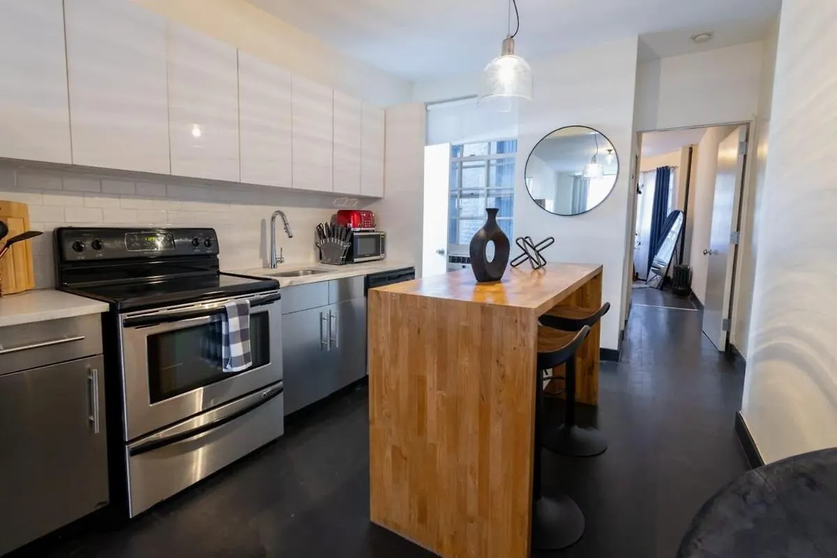 E10-1 Designer East Village Townhouse 1Br نيو يورك